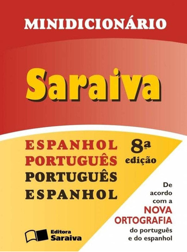 Livro Minidicionário Espanhol/português - Desconhecido [2011]