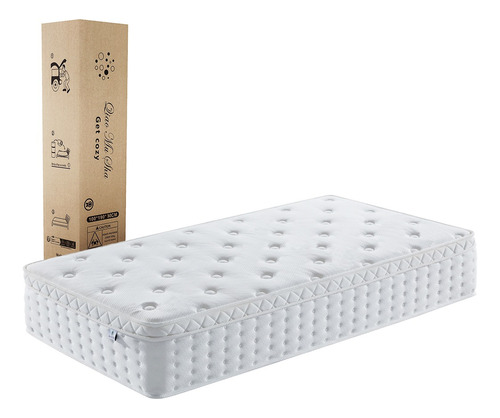 Colchón Individual De Espuma Comprimida En Caja 100×190×30cm
