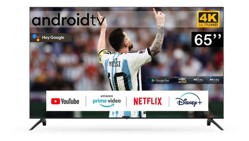 Smart Tv Led Uhd 65 Pulgadas Control Por Voz Android Tv 4k