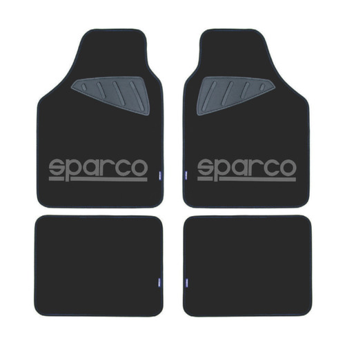 Set Pisos Tapete Auto Alfombra 4 Piezas Sparco Spc1901/1902