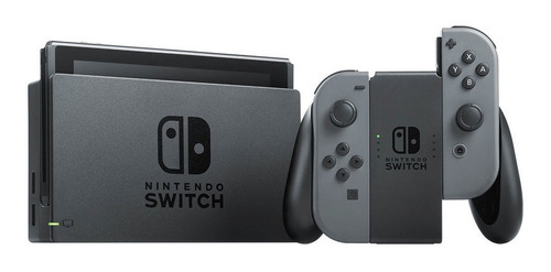 Nintendo Switch 32GB Standard color gris y negro 2019 - Excelente (Reacondicionado)