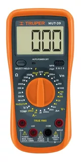 Tester Multimetro Digital 20 Amp Profesional Truper 10402