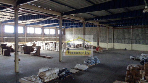 Galpão Comercial Para Locação, Parque Industrial Recanto, Nova Odessa. - Ga0025