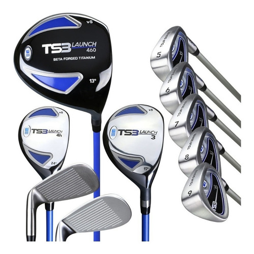 Imagen 3 de 4 de Rieragolf Set Junior Golf Us Kids Gold Tour Series 11-14años