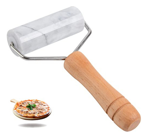 Rodillo De Cocina Tianman Marble Rolling Pin Pizza Roller, M