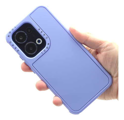 Funda 3 En 1 Para Oppo Reno 13 5g Case Uso Rudo Protector Supreme - Lila Oppo Reno 13 5g