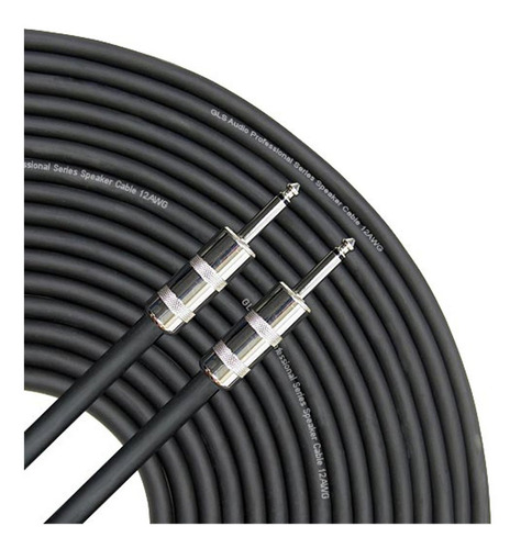 Pie Altavoz Audio Cable Awg Patch Ft 1 4  Negro Gauge Wire