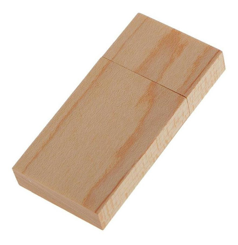 Imagem 5 de 6 de Maple Cuboid Com Caixa De Madeira Usb Flash Drive Caneta De