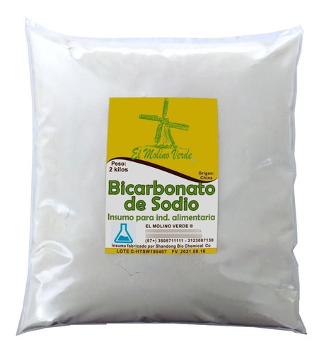 Bicarbonato De Sodio 2 Kg