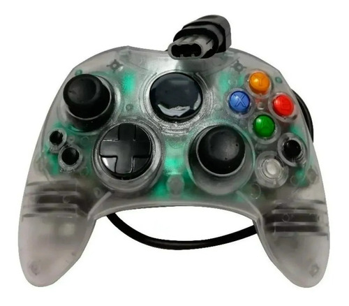 2 Controles Para Xbox Clásico Colores Transparentes Sellados