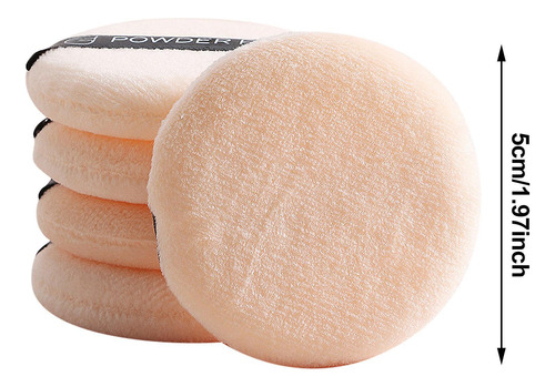 Esponja De Maquillaje En Polvo 5 Esponjas Para Polvos Facial