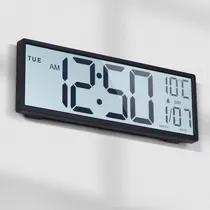 Comprar Reloj Digital De Pared, Batería, Gran Display, Alarmas, 15