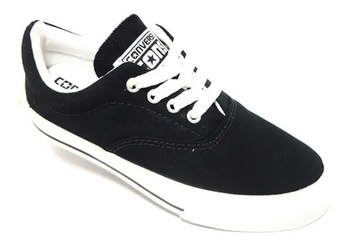 All Star Converse Skidgrip Leather EV > couro preto >