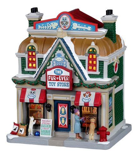Lemax Village Collection The Fur-ever Toy Store