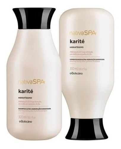 Combo Nativa Spa Karité Shampoo + Condicionador
