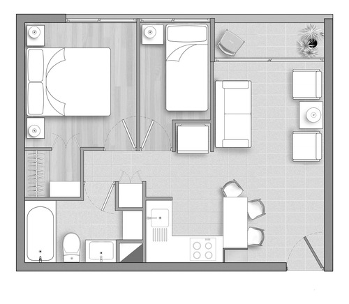 Maule 150 - Departamento 2d1b, Santiago