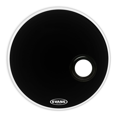 Evans Bd22remad Parche 22 Resonante Bombo Bass Negro