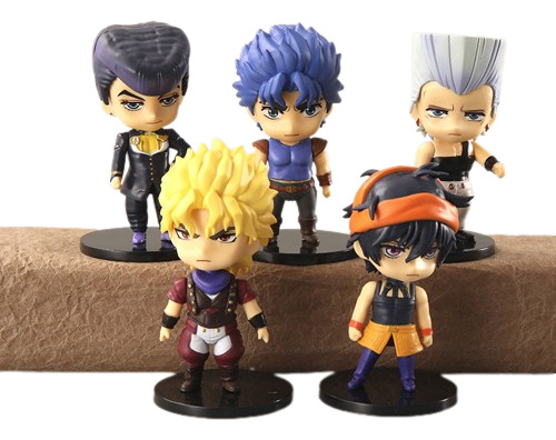 Figuras De Colección Jojo's Bizarre (juego Completo 6und)