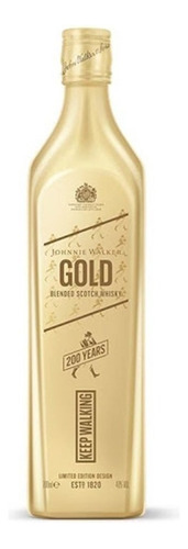 Whisky Johnnie Walker Gold Edición 200 Años Zetta Bebidas