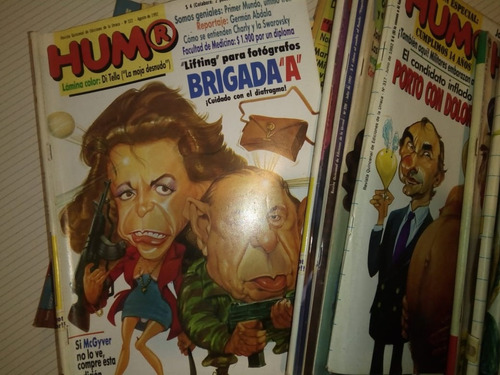 Lote 32 Ejemplares Revista Humor Año 1992 Completo