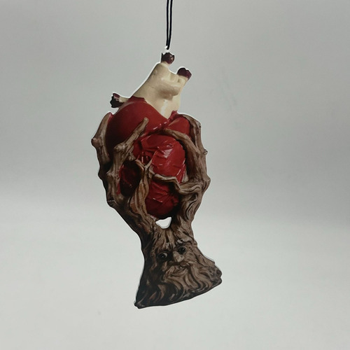 Árbol Anatómico Rojo Con Forma De Corazón Con Forma De Coraz