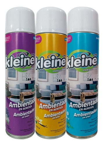 Ambientador Aerosol Brisa Flor Vainilla 3 X400ml