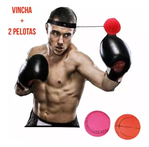 Boxeo en Casa con Comba y Pelotas para Reflejos - Kit de entrenamiento One  Punch Boxing, Set de accesorios para entrenar: Punching ball para Adulto y  Niños con Cuerda de Saltar 