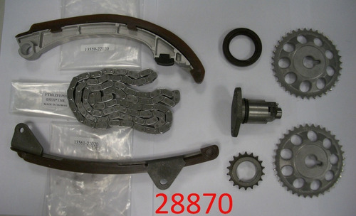 Imagem 1 de 8 de Kit Distribuicao Motor Toyota Corolla 1.6 16v. 01/02 3zz-fe