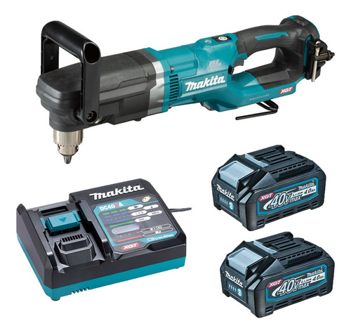 Furadeira Angular 40v Xgt Da001 2x Bateria 4.0ah Makita 220v