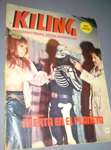 Kiling Revista Fotonovela Terror Fotohistorias Nº 87 Record