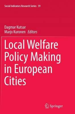 Libro Local Welfare Policy Making In European Cities - Da...