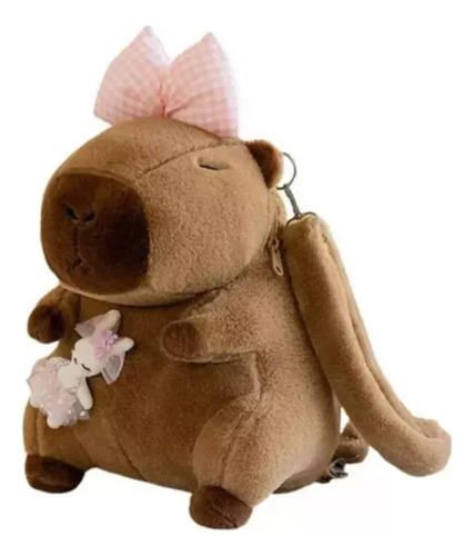 Mochila De Felpa Kawaii Creative Animal Capibara