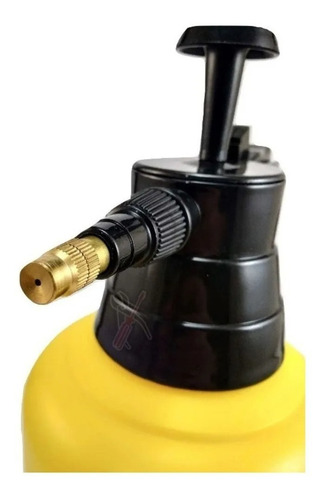 Pulverizador Atomizador Manual A Presión 2 Lt Crossmaster Color Amarillo
