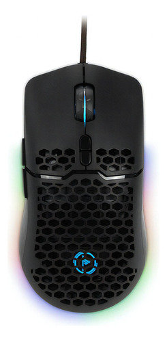 Mouse Gamer Rgb Checkpoint Mx100 7200dpi Ergonomico Non-slip Negro