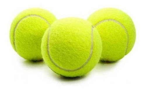 Imagen 1 de 4 de Pack De 3 Pelotas De Tenis Importadas