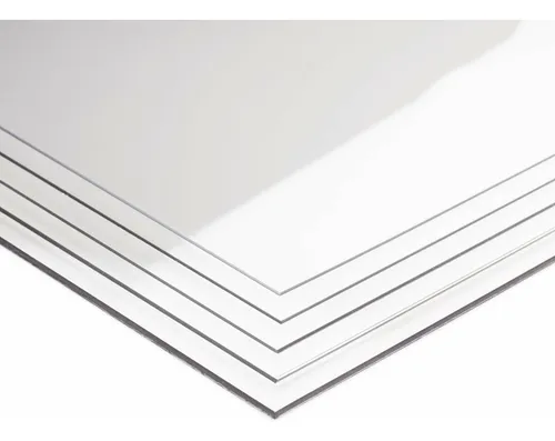 comprar Placa Simil Acrilico Transparente 20cm X 30cm X 1mm Visor A4