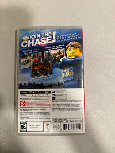 Lego City Undercover Usado Nintendo Switch (Usado)