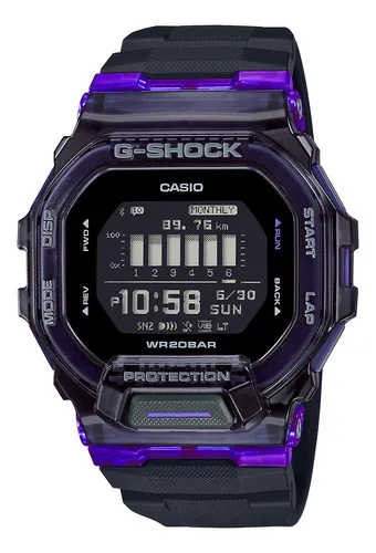 Reloj Casio G-Shock GA-500-1A Para Hombre Digital Analógico Luz de Fondo  Acuático Negro