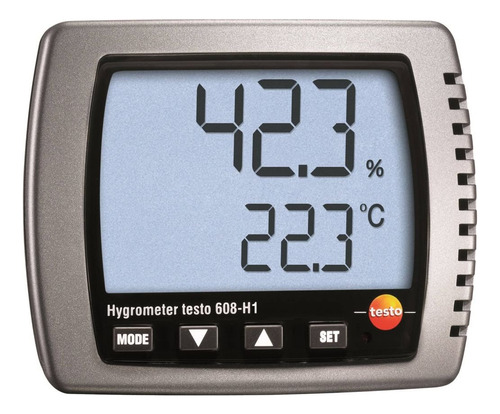 Testo 608-h1(05606081) Visualizacin Grande Temp Medidor Y De