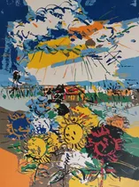 Comprar Bruno Venier - Serigrafia Original - Girasoles