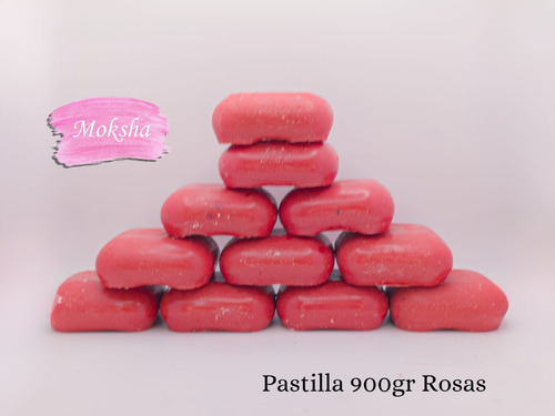 Cera Española En Pastillas Rosas Moksha