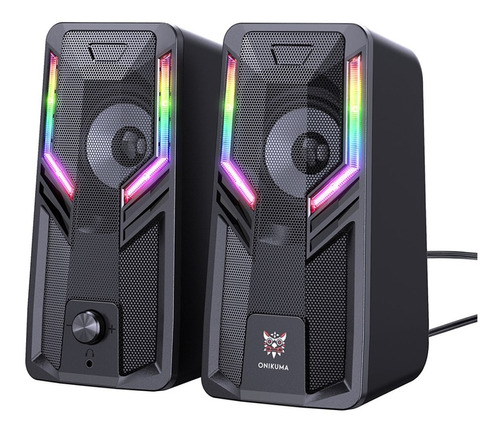 Parlante Onikuma Con Rgb G6 Altavoz Pequeño De Gran Volumen