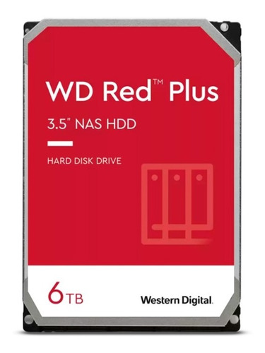 Disco Duro Western Digital Redplus Wd60efzx 6tb Sata 5640rpm