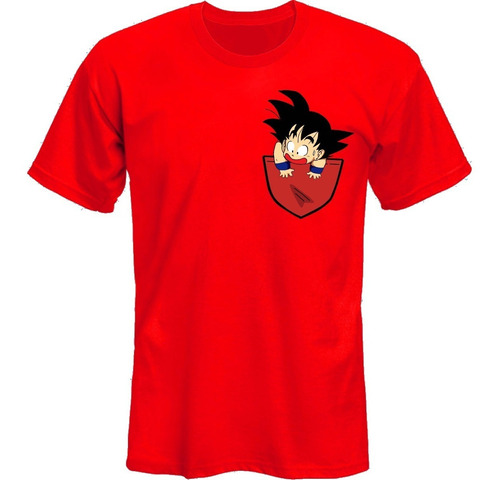 Remeras Dragon Ball Z Goku Bolsillo *mr Korneforos*