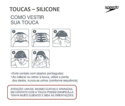 Kit Oculos E Touca De Natação Speedo Adulto Cor Preto