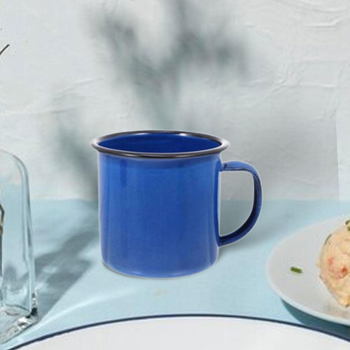 - 6 Taza De Café Esmaltada, Elegante, Fácil De Limpiar, Para
