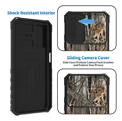 Funda Para Galaxy A03s Forest Deer 6.5 PuLG Uso Rudo Dual La