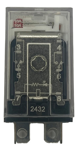 Relevador Zj13f-2pl 120vac 10a, 8 Pines Dpdt Ry2