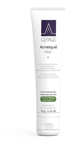 Cepage Acneique Mat Crema-gel 40g Fcia Fabris 