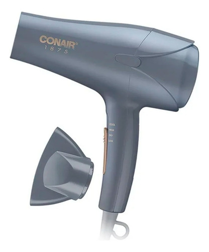 Secadora De Iones Naturales Conair Gris C/dorado
